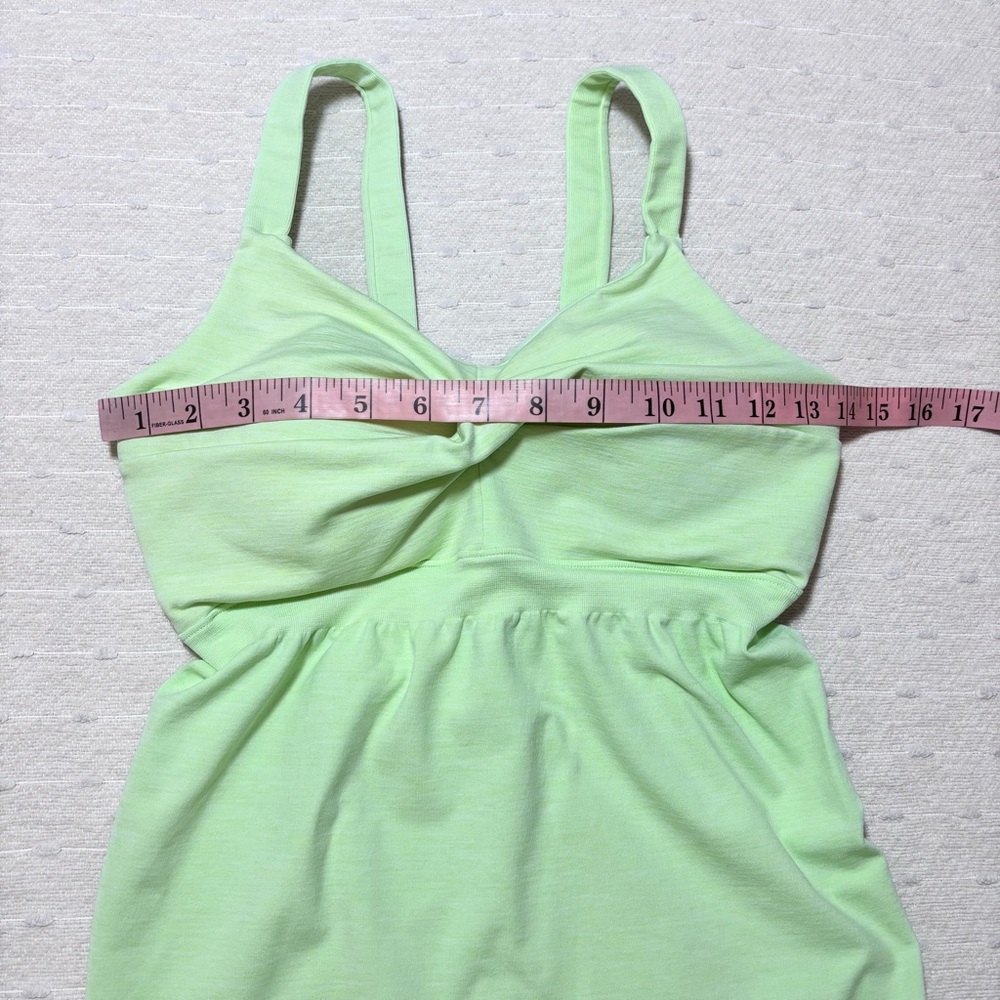 Athleta neon lime yellow tank Size‎ M - Picture 4 of 11